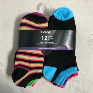 BNWT | ladies ankle socks 12 pack